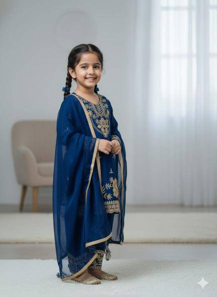 Trending New Ramzan Eid Silk Kidswear manufacturer in Mumbai